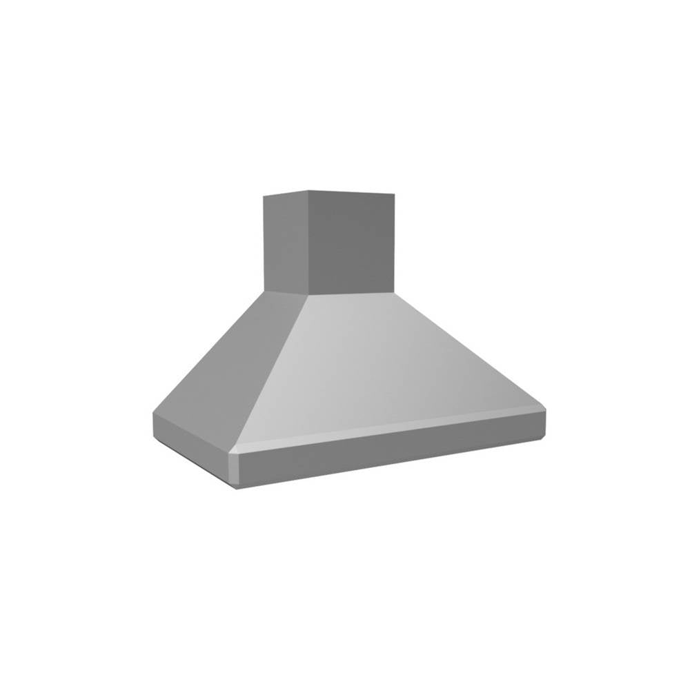 Vent A Hood - 36'' 600 CFM Euro-Style Wall Mount Range Hood White - White