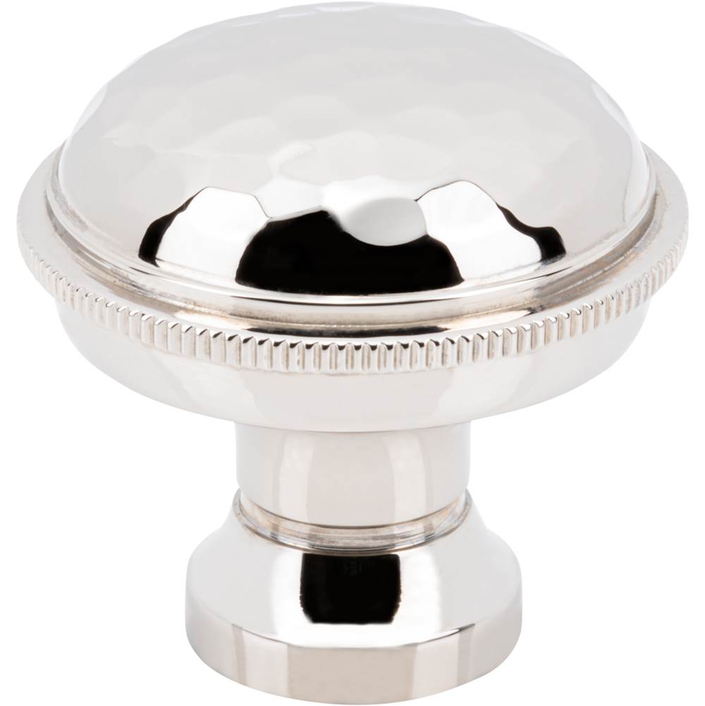 Vesta - ArtWorth Knob 1 1/4 Inch Polished Nickel - Polished Nickel