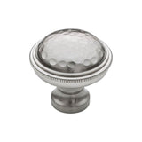 Vesta - ArtWorth Knob 1 5/16 Inch Brushed Satin Nickel - Brushed Satin Nickel