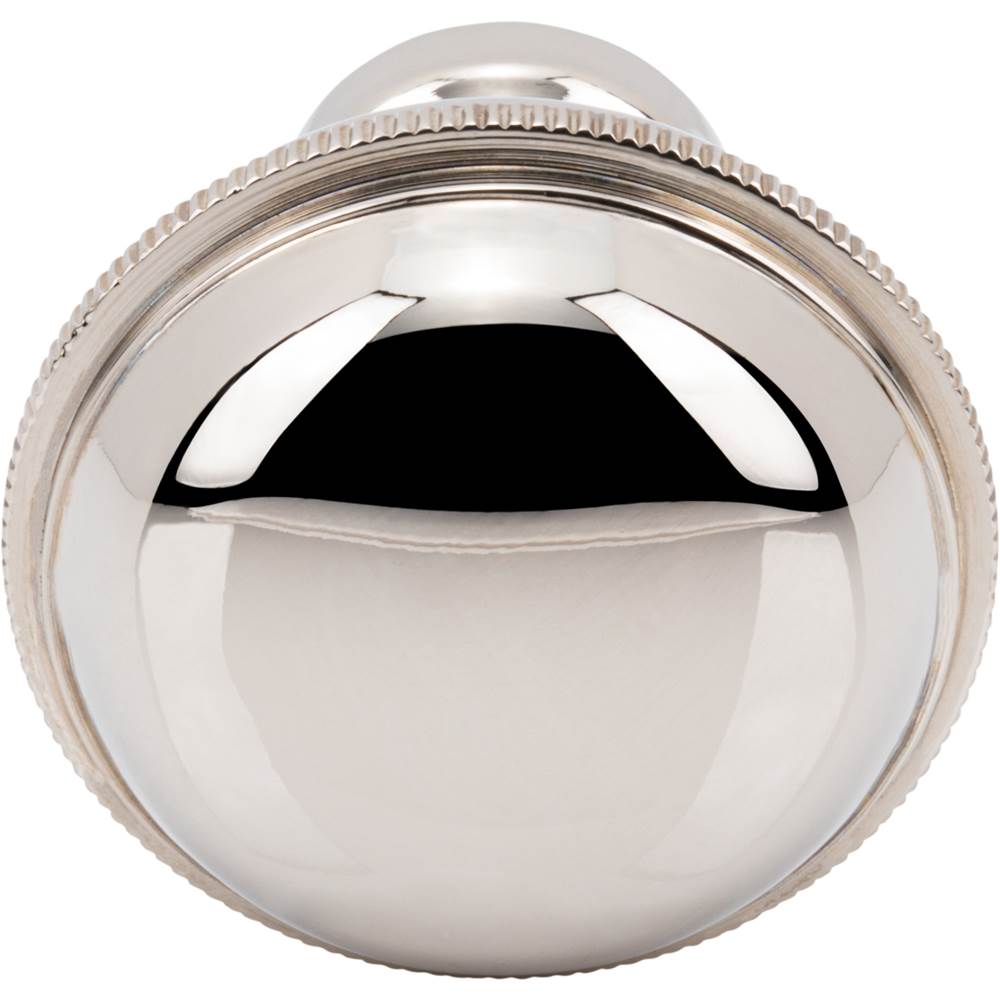 Purity Knob 1 5/16 Inch Brushed Satin Nickel