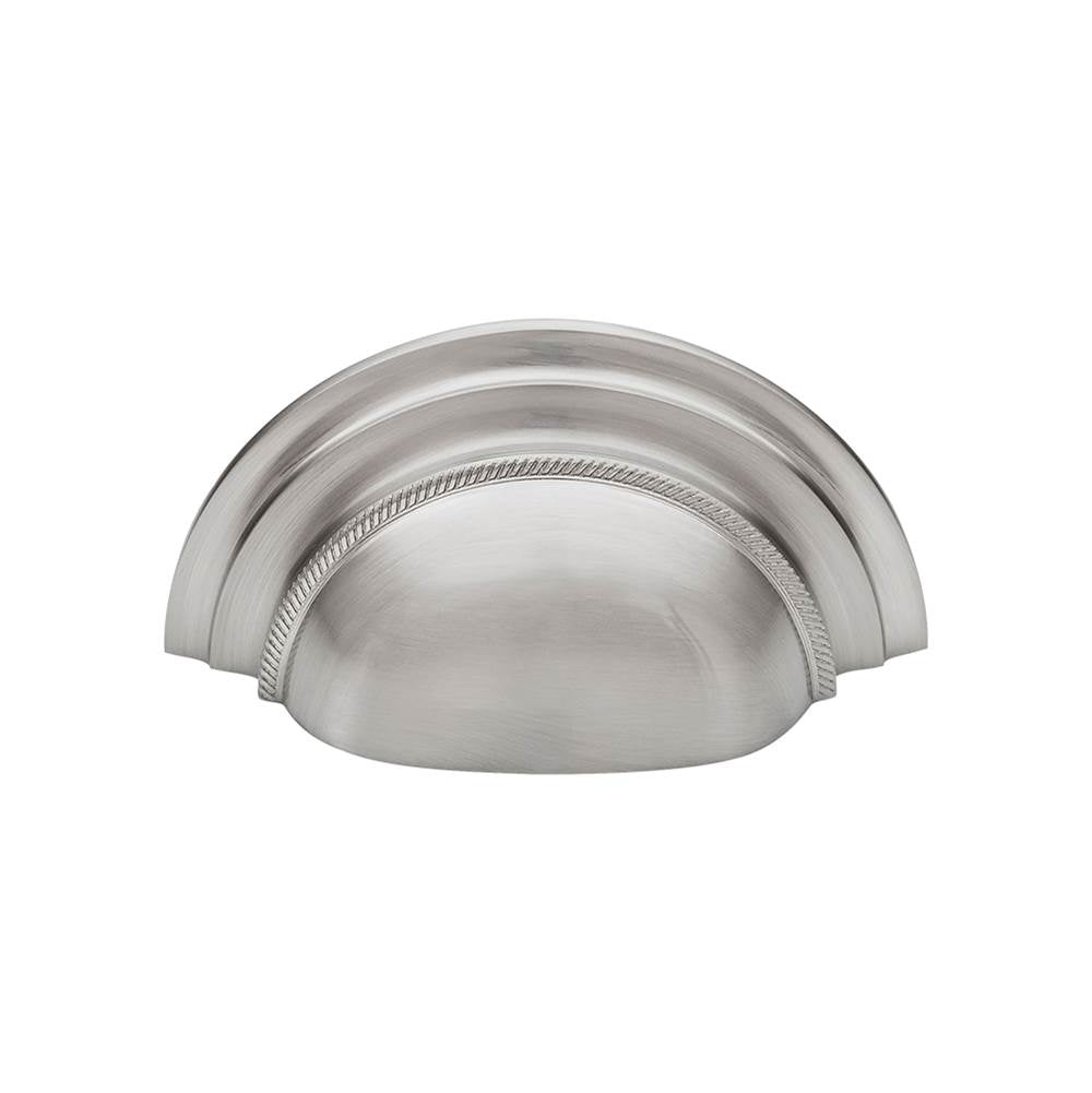 Vesta - Purity Cup Pull 3 Inch (c-c) Brushed Satin Nickel - Brushed Satin Nickel