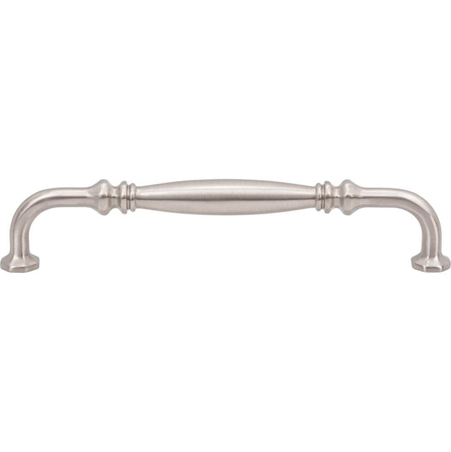 Vesta - Palazzo Pull 7 9/16 Inch (c-c) Brushed Satin Nickel - Brushed Satin Nickel