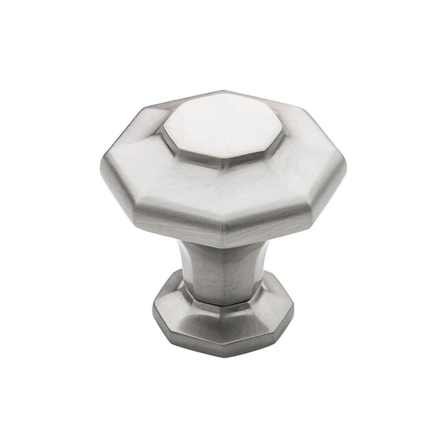 Vesta - Palazzo Knob 1 3/16 Inch Brushed Satin Nickel - Brushed Satin Nickel
