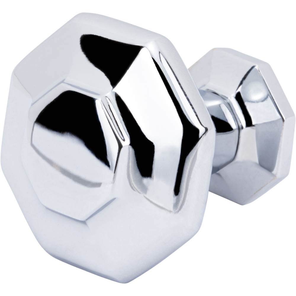 Palazzo Knob 1 3/16 Inch Brushed Satin Nickel