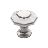 Vesta - Palazzo Knob 1 3/8 Inch Brushed Satin Nickel - Brushed Satin Nickel