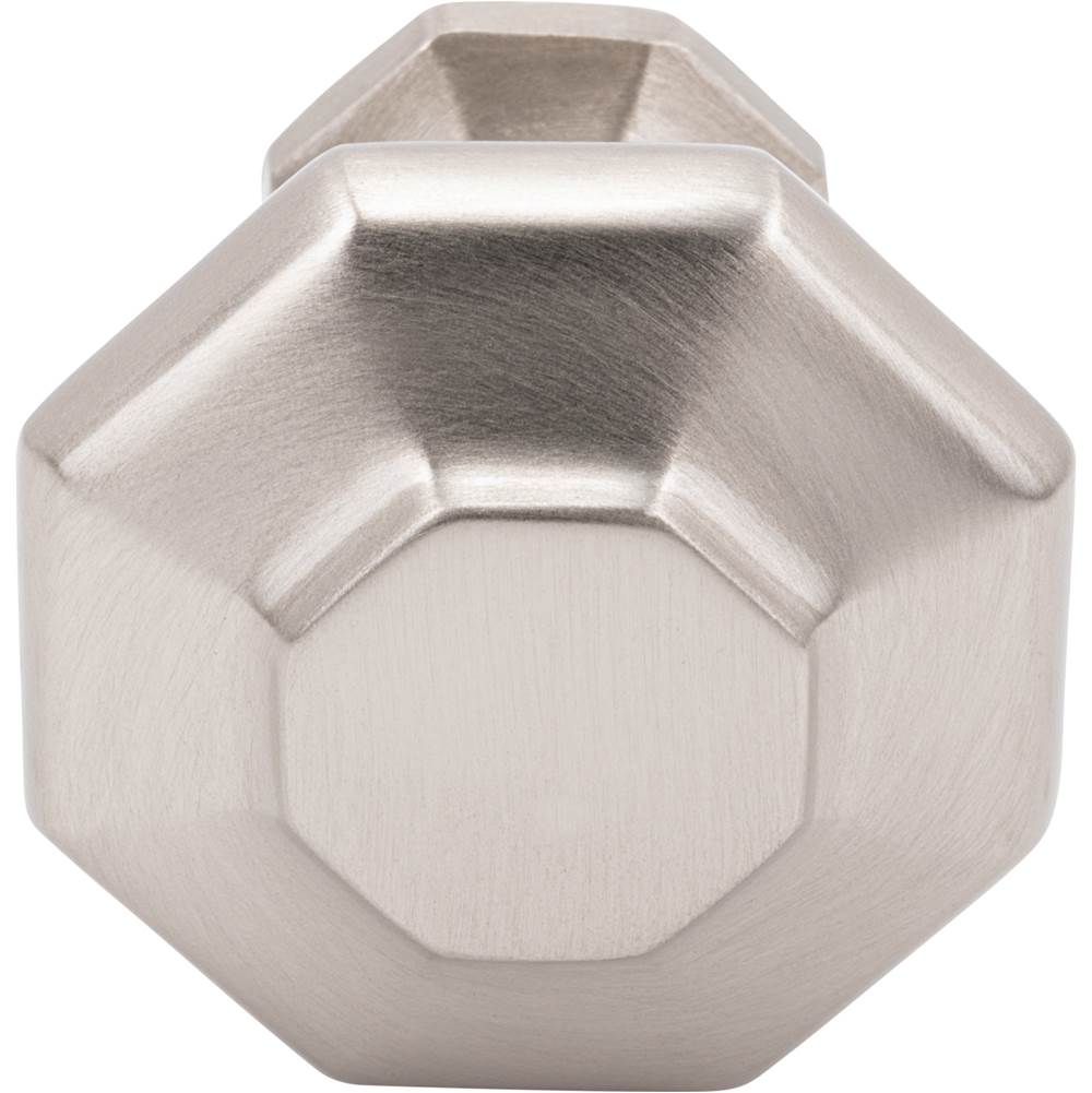 Palazzo Knob 1 5/8 Inch Brushed Satin Nickel