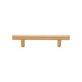 Vesta - Insignia Pull 3 3/4 Inch (c-c) Satin Brass - Satin Brass