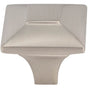 Vesta - Alston Knob 1 3/16 Inch Brushed Satin Nickel - Brushed Satin Nickel