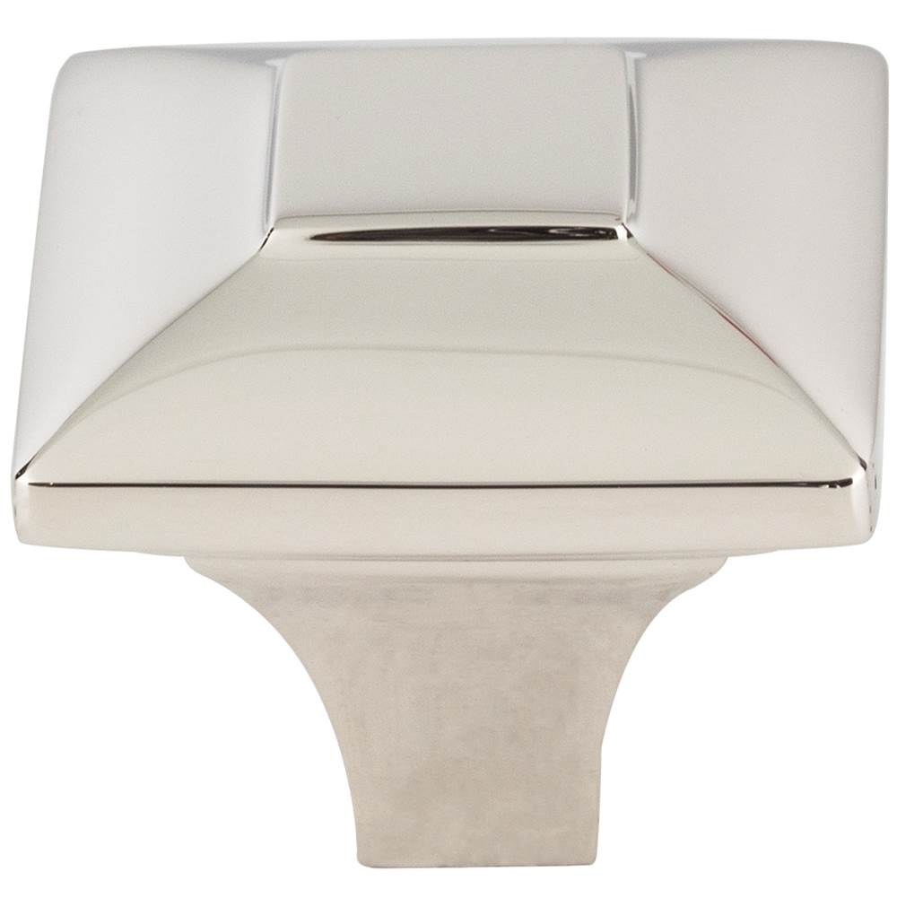 Vesta - Alston Knob 1 3/16 Inch Polished Nickel - Polished Nickel