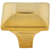Vesta - Alston Knob 1 3/16 Inch Unlacquered Brass - Unlacquered Brass