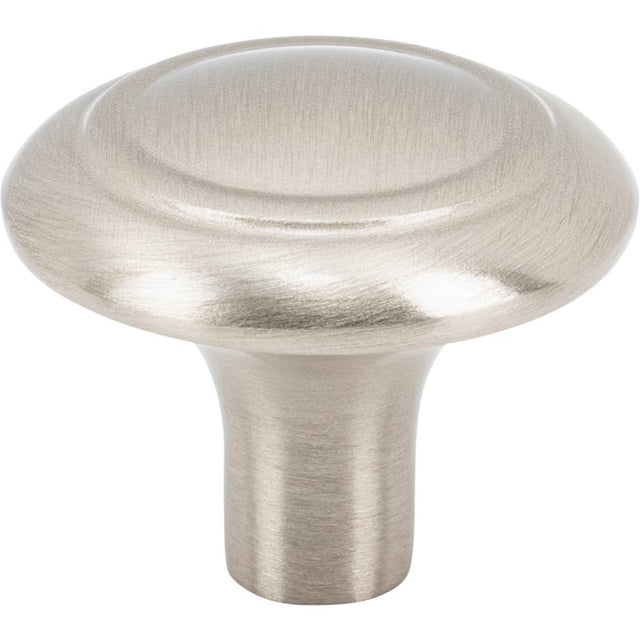 Vesta - Cala Knob 1 5/16 Inch Brushed Satin Nickel - Brushed Satin Nickel