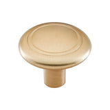 Vesta - Cala Knob 1 1/2 Inch Satin Brass - Satin Brass