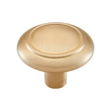 Vesta - Cala Knob 1 5/8 Inch Satin Brass - Satin Brass