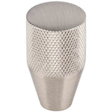 Vesta - Beliza Conical Knurled Knob 3/4 Inch Brushed Satin Nickel - Brushed Satin Nickel
