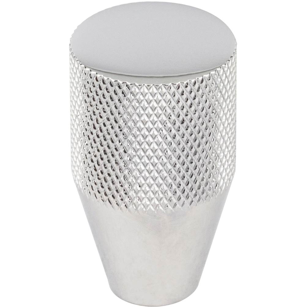 Vesta - Beliza Conical Knurled Knob 3/4 Inch Polished Chrome - Polished Chrome