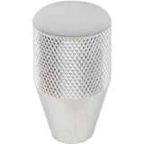 Vesta - Beliza Conical Knurled Knob 3/4 Inch Polished Chrome - Polished Chrome