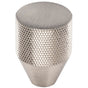 Vesta - Beliza Conical Knurled Knob 1 Inch Brushed Satin Nickel - Brushed Satin Nickel