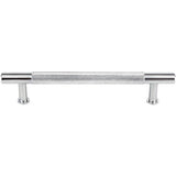 Vesta - Beliza Knurled Bar Pull 5 1/16 Inch (c-c) Polished Chrome - Polished Chrome