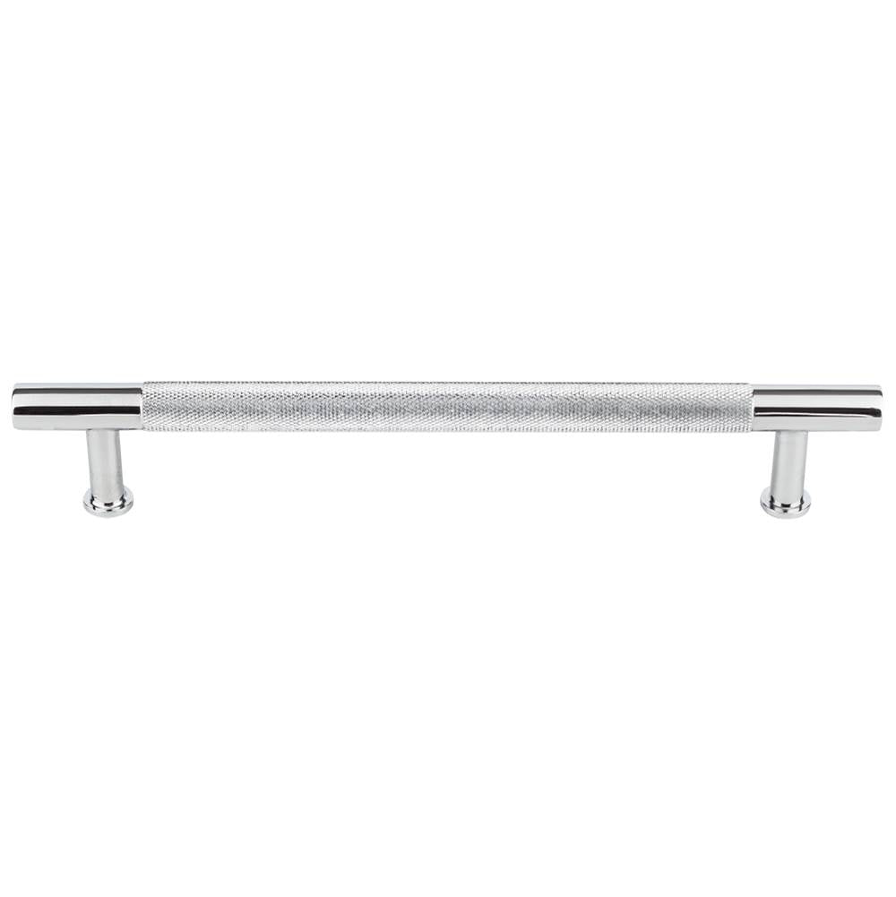 Vesta - Beliza Knurled Bar Pull 6 5/16 Inch (c-c) Polished Chrome - Polished Chrome