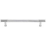 Vesta - Beliza Knurled Bar Pull 6 5/16 Inch (c-c) Polished Chrome - Polished Chrome
