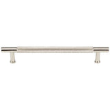 Vesta - Beliza Knurled Bar Pull 6 5/16 Inch (c-c) Polished Nickel - Polished Nickel