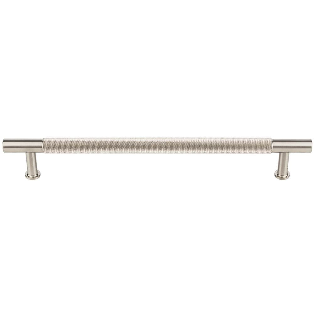 Vesta - Beliza Knurled Bar Pull 7 9/16 Inch (c-c) Brushed Satin Nickel - Brushed Satin Nickel
