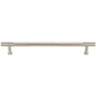 Vesta - Beliza Knurled Bar Pull 7 9/16 Inch (c-c) Brushed Satin Nickel - Brushed Satin Nickel