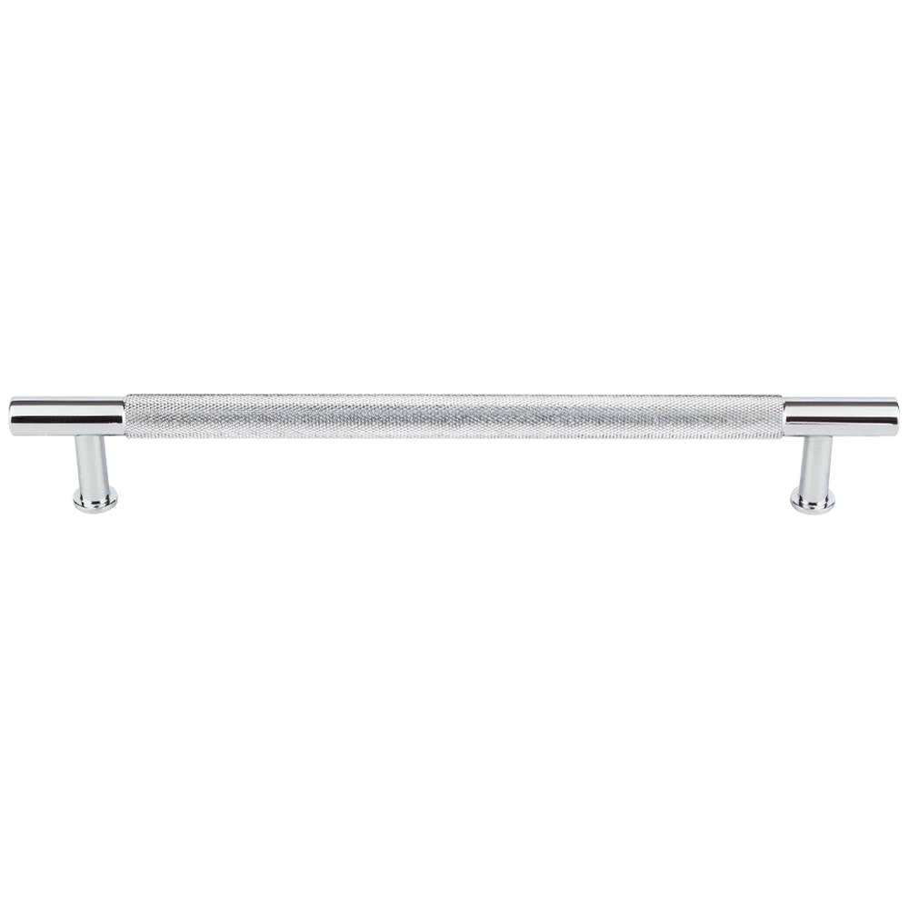 Vesta - Beliza Knurled Bar Pull 7 9/16 Inch (c-c) Polished Chrome - Polished Chrome