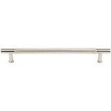 Vesta - Beliza Knurled Bar Pull 7 9/16 Inch (c-c) Polished Nickel - Polished Nickel