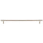 Vesta - Beliza Knurled Bar Pull 12 Inch (c-c) Brushed Satin Nickel - Brushed Satin Nickel