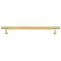 Vesta - Beliza Knurled Appliance Pull 12 Inch (c-c) Polished Brass - Polished Brass