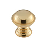 Vesta - Ronan Knob 1 1/4 Inch Polished Brass - Polished Brass