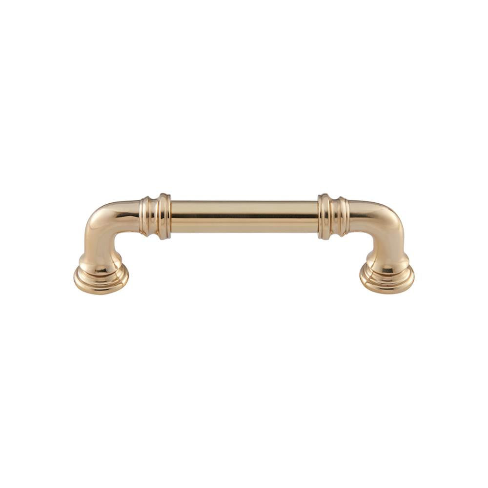 Vesta - Ronan Pull 3 3/4 Inch (c-c) Polished Brass - Polished Brass