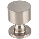 Vesta - Dante Knob 1 Inch Brushed Satin Nickel - Brushed Satin Nickel