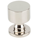Vesta - Dante Knob 1 Inch Polished Nickel - Polished Nickel