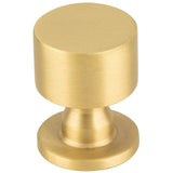 Vesta - Dante Knob 1 Inch Satin Brass - Satin Brass