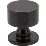 Vesta - Dante Knob 1 1/8 Inch Milano Bronze - Milano Bronze
