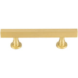 Vesta - Dante Pull 3 Inch (c-c) Satin Brass - Satin Brass