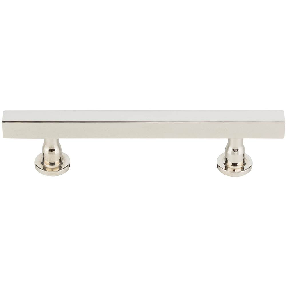 Vesta - Dante Pull 3 3/4 Inch (c-c) Polished Nickel - Polished Nickel