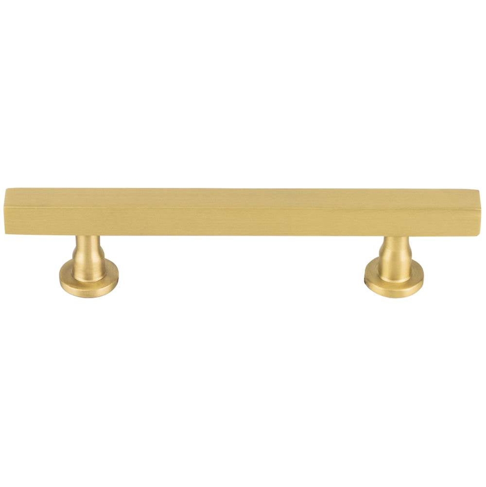 Vesta - Dante Pull 3 3/4 Inch (c-c) Satin Brass - Satin Brass