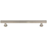 Vesta - Dante Pull 7 9/16 Inch (c-c) Brushed Satin Nickel - Brushed Satin Nickel