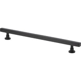 Dante Pull 8 13/16 Inch (c-c) Brushed Satin Nickel