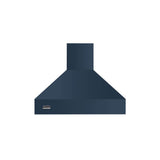 Viking - 30''W./18''H. Chimney Wall Hood-Slate Blue - Slate Blue