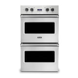 Viking - 30''W. Electric Double Thermal Convection Oven-Stainless - Stainless Steel