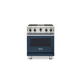 Viking - 30''W./24''D. Gas Open Burner Range-4 Burners- Slate Blue- LP - Slate Blue