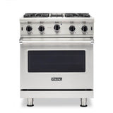 Viking - 30''W./24''D. Gas Open Burner Range-4 Burners-Stainless-LP - Stainless Steel
