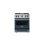 Viking - 30''W./24''D. Gas Sealed Burner Range-4 Burners-Slate Blue-LP - Slate Blue