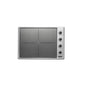 Viking - 30''W. Induction Cooktop-4 Burners-Stainless Black - Stainless Black