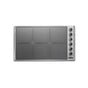 Viking - 36''W. Induction Cooktop-6 Burners-Stainless Black - Stainless Black