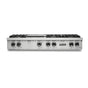 Viking - 48''W./24''D. Gas Sealed Burner Rangetop-8 Burners-Stainless-LP - Stainless Steel